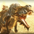 Tyrannosaurus rex was one of the largest land predators to ever roam the earth. It lived during the late Cretaceous Period, roughly 66 million years ago. In Dino Storm though, the T-Rex is very much alive and deadly! Continue if you dare…