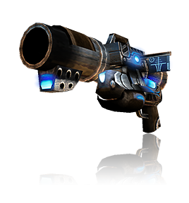 The laser gun hammer in Dino Storm