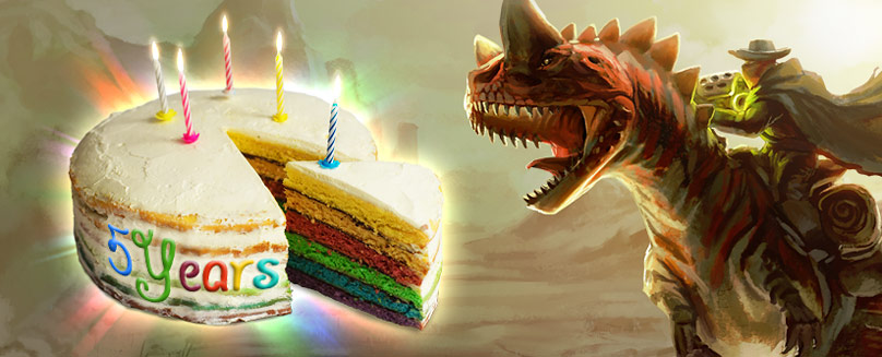 WE ARE CELEBRATING FIVE YEARS OF DINO STORM ★★★★★ On February 28th 2012, Dino Storm entered Closed Beta! This meant that for the first time ever, people other than the developers themselves could test-drive our […]